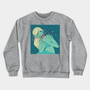 Hanahaki Blossoms Crewneck Sweatshirt